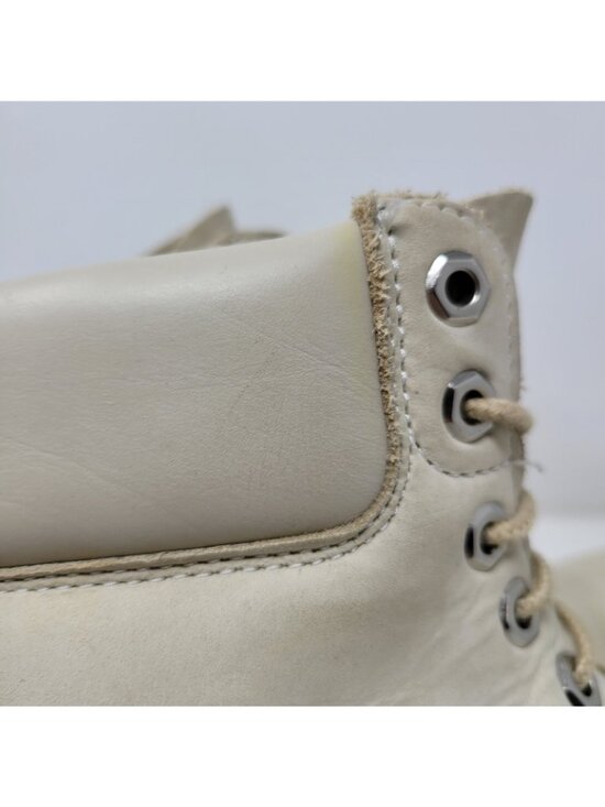 Vintage 90s Timberland Men Tan Leather Waterproof Field Boots Mens Size 7.5 Lug main image 11